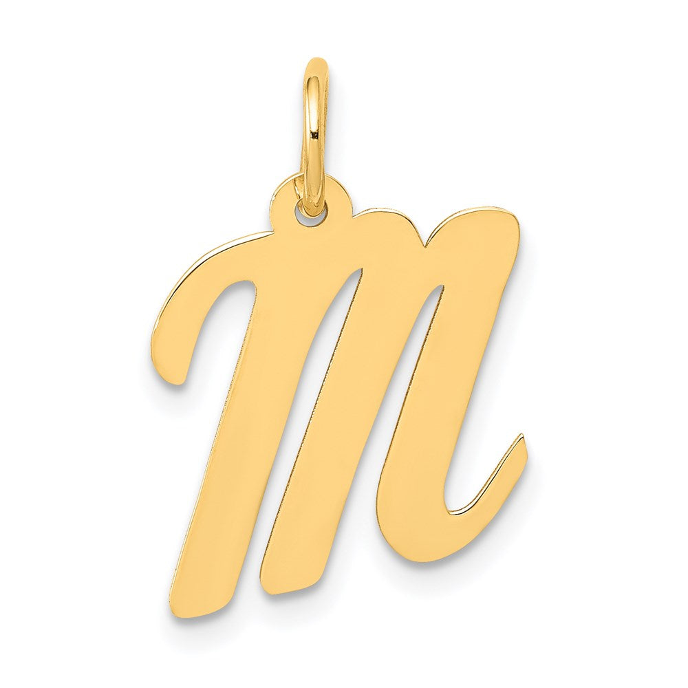 Solid;Polished;14k Yellow gold;Laser-cut