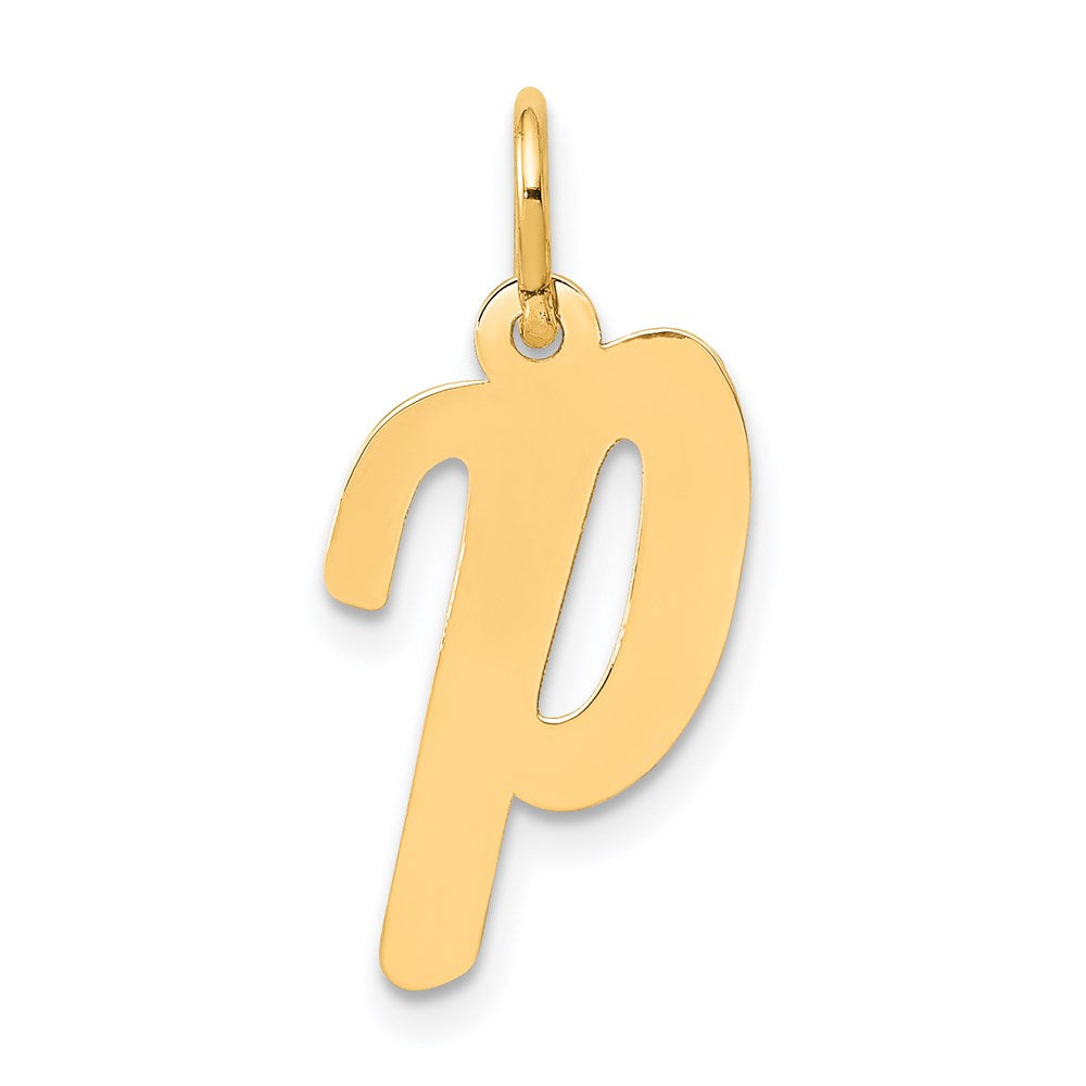 Solid;Polished;14k Yellow gold;Laser-cut