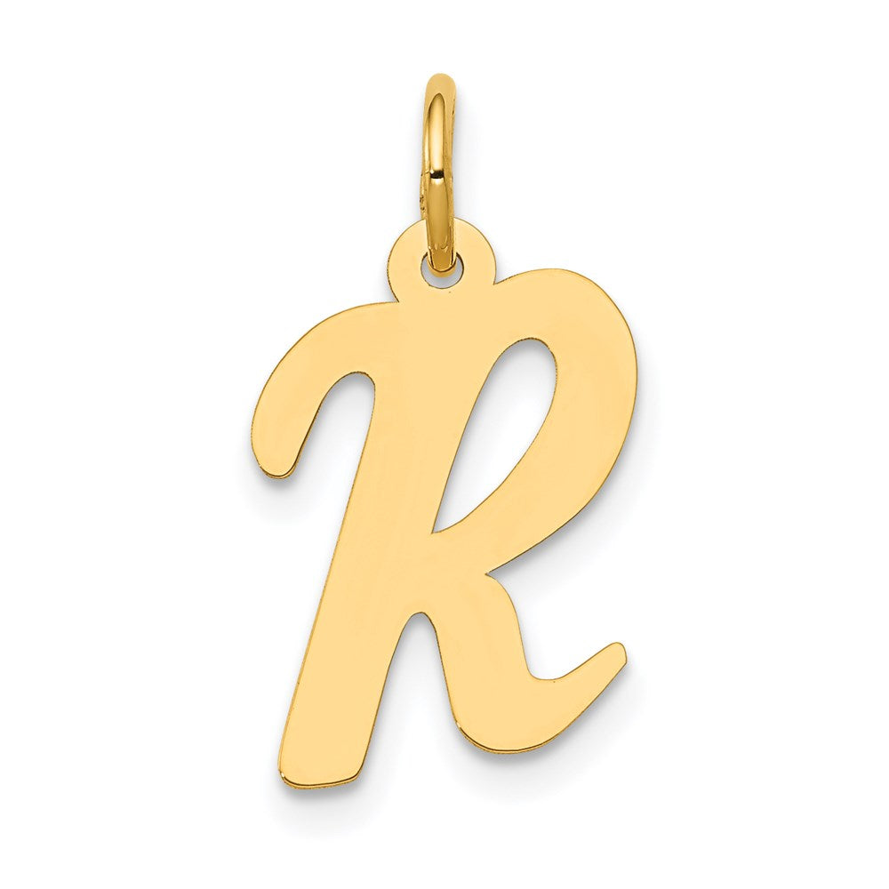 Solid;Polished;14k Yellow gold;Laser-cut