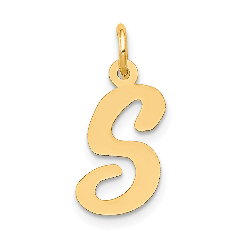Solid;Polished;14k Yellow gold;Laser-cut