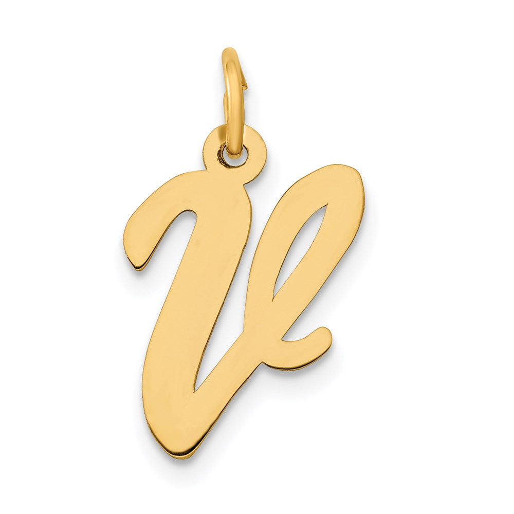 Solid;Polished;14k Yellow gold;Laser-cut