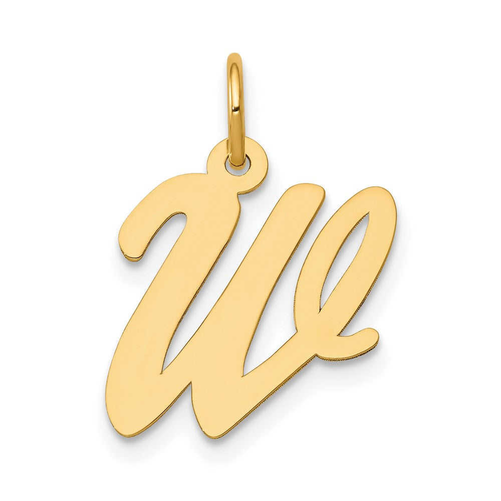 Solid;Polished;14k Yellow gold;Laser-cut