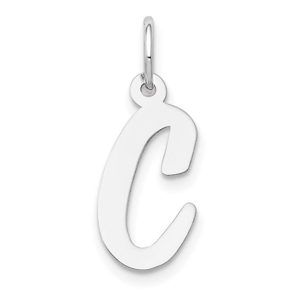 Solid;Polished;14K White gold;Laser-cut