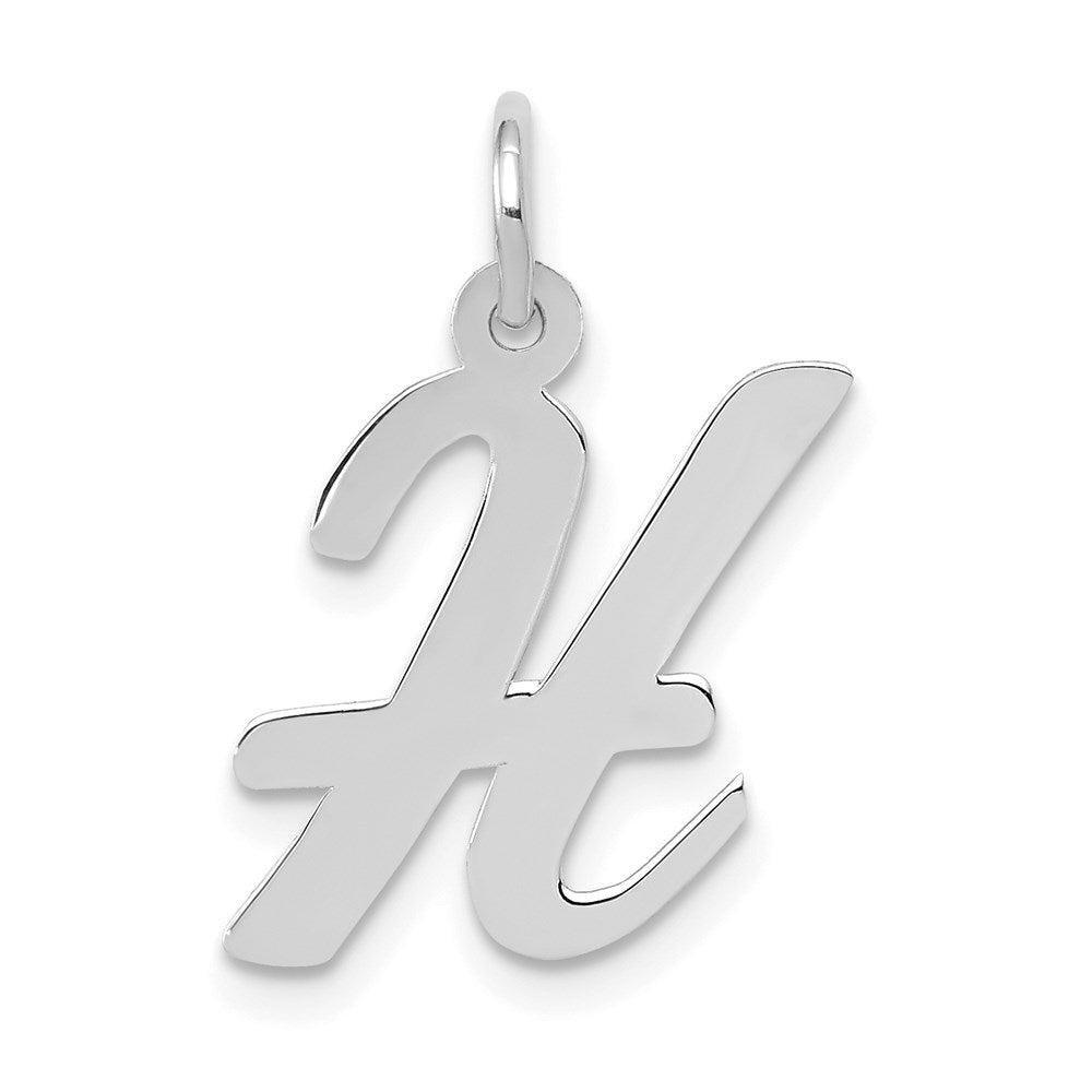 Solid;Polished;14K White gold;Laser-cut