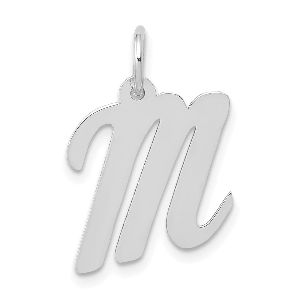Solid;Polished;14K White gold;Laser-cut