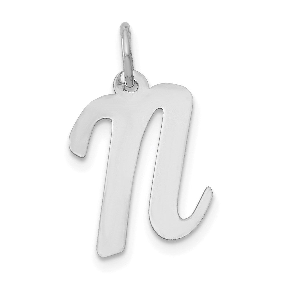 Solid;Polished;14K White gold;Laser-cut