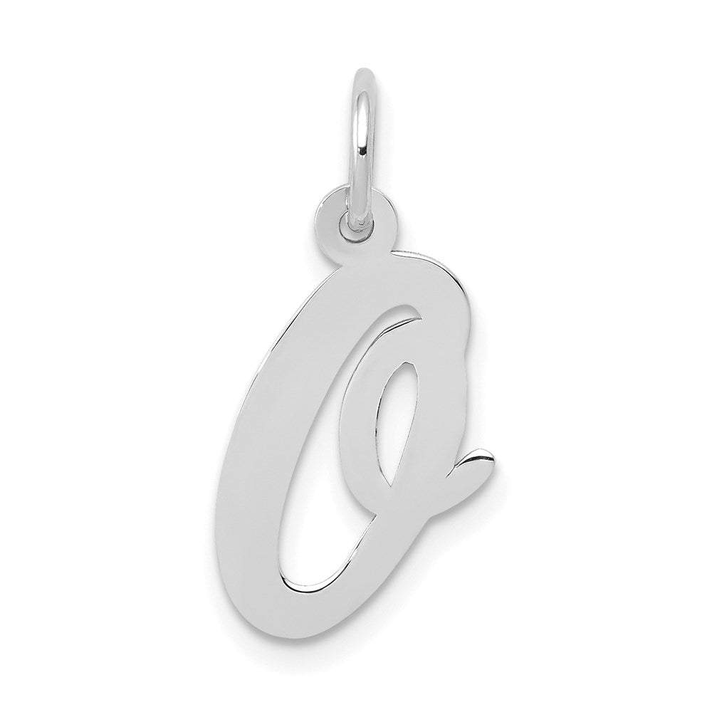 Solid;Polished;14K White gold;Laser-cut