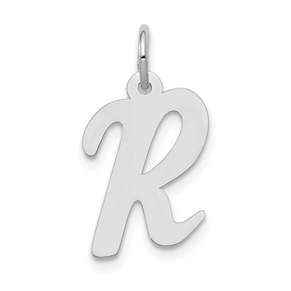 Solid;Polished;14K White gold;Laser-cut