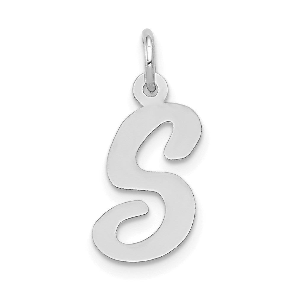 Solid;Polished;14K White gold;Laser-cut