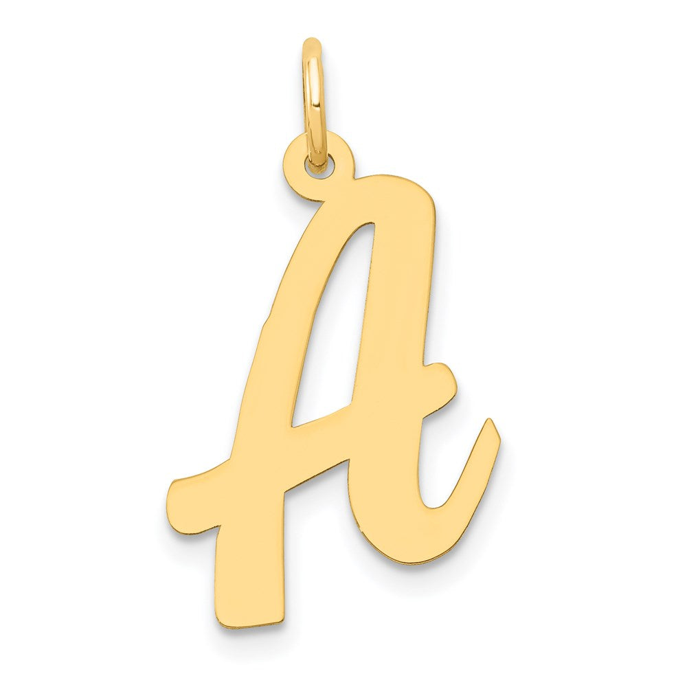 Solid;Polished;14k Yellow gold;Laser-cut