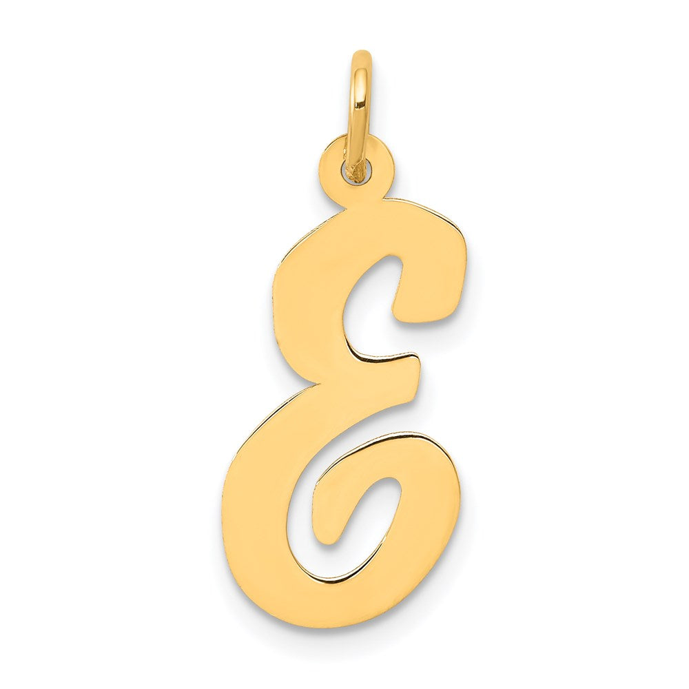 Solid;Polished;14k Yellow gold;Laser-cut