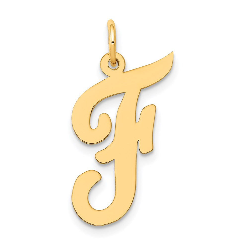 Solid;Polished;14k Yellow gold;Laser-cut