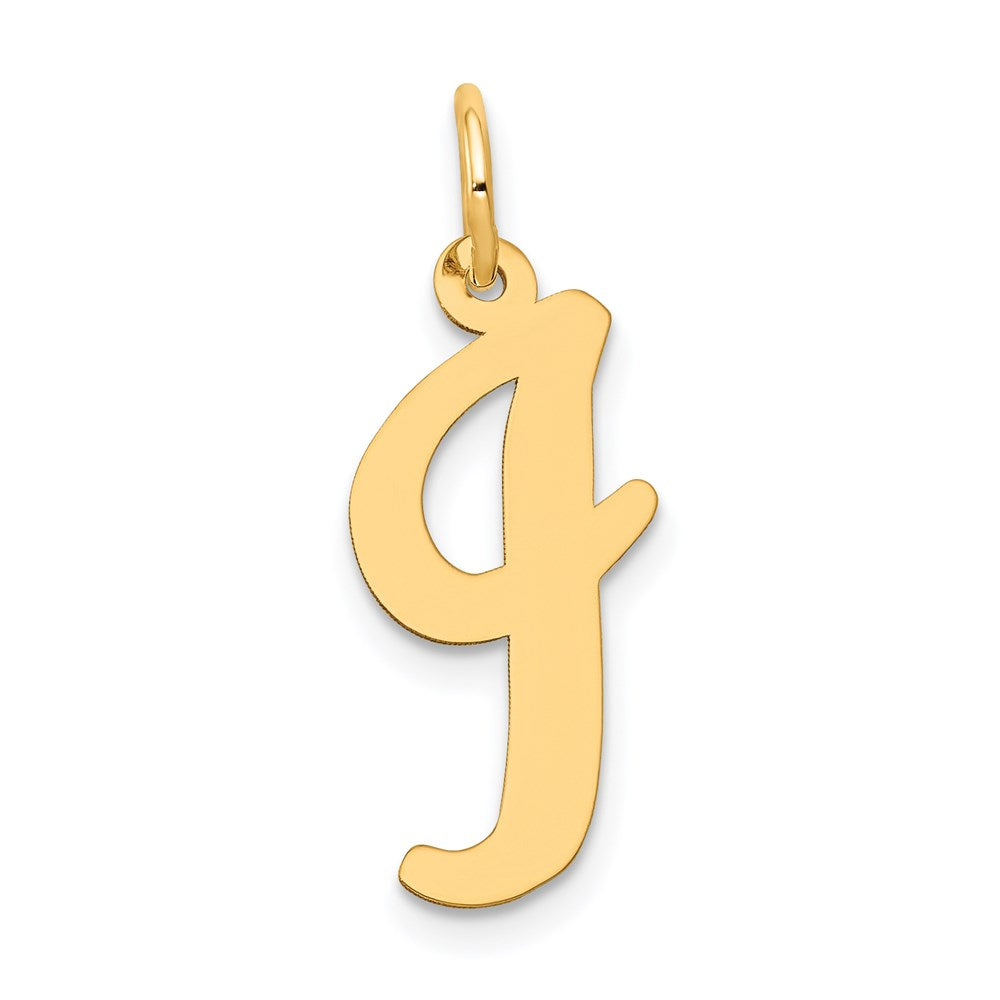 Solid;Polished;14k Yellow gold;Laser-cut