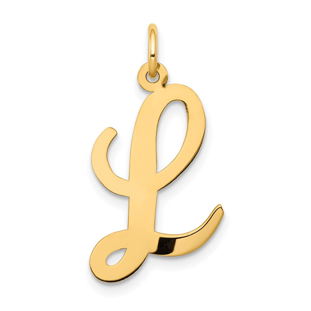 Solid;Polished;14k Yellow gold;Laser-cut