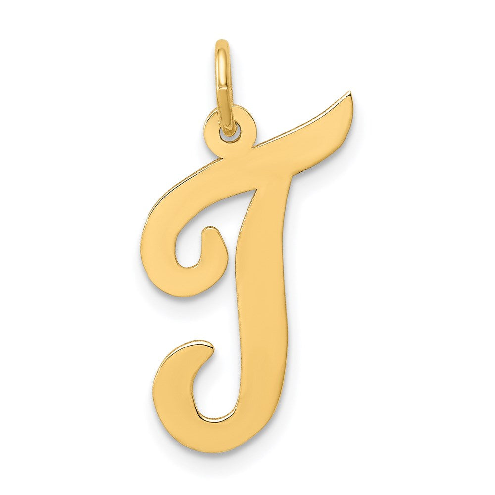Solid;Polished;14k Yellow gold;Laser-cut