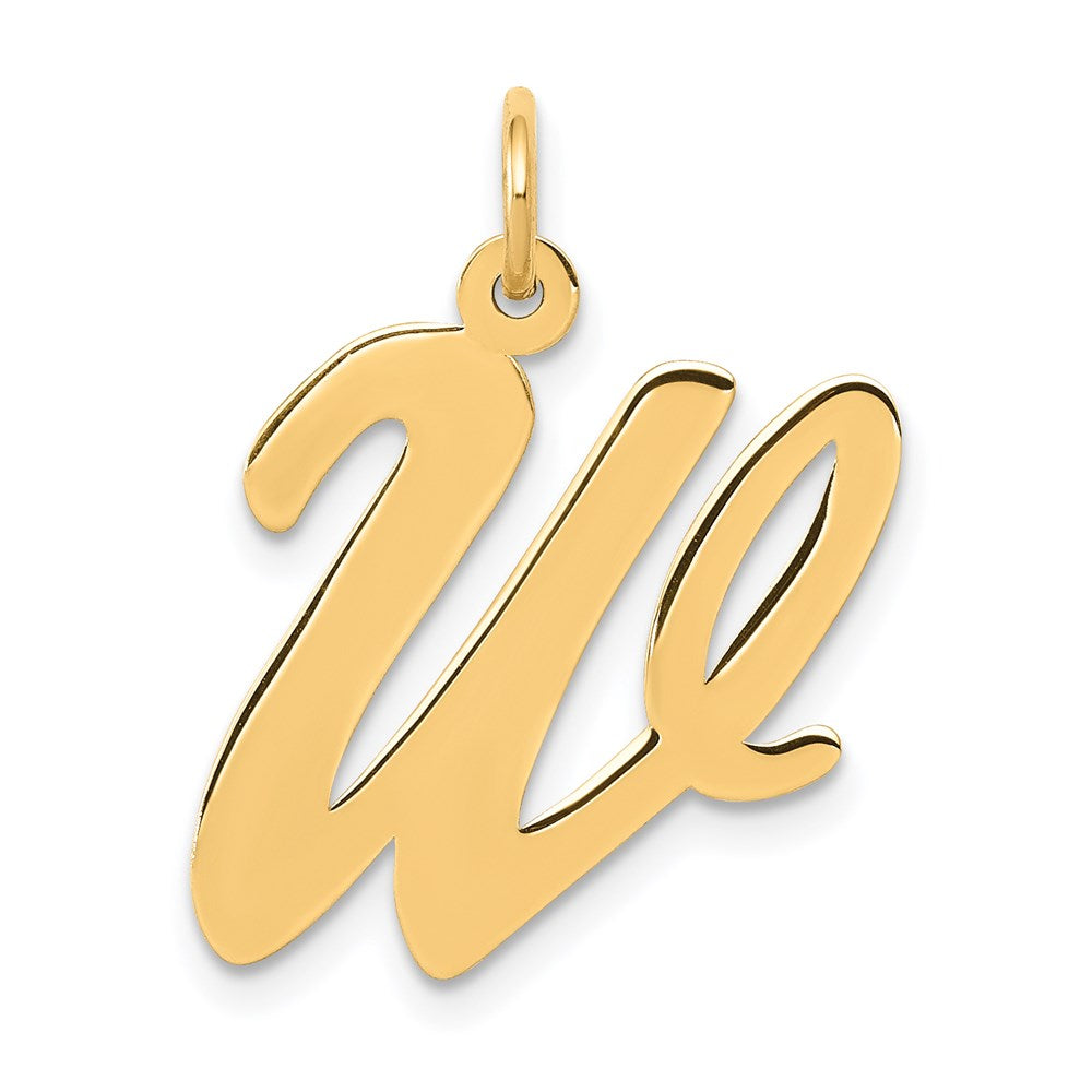 Solid;Polished;14k Yellow gold;Laser-cut