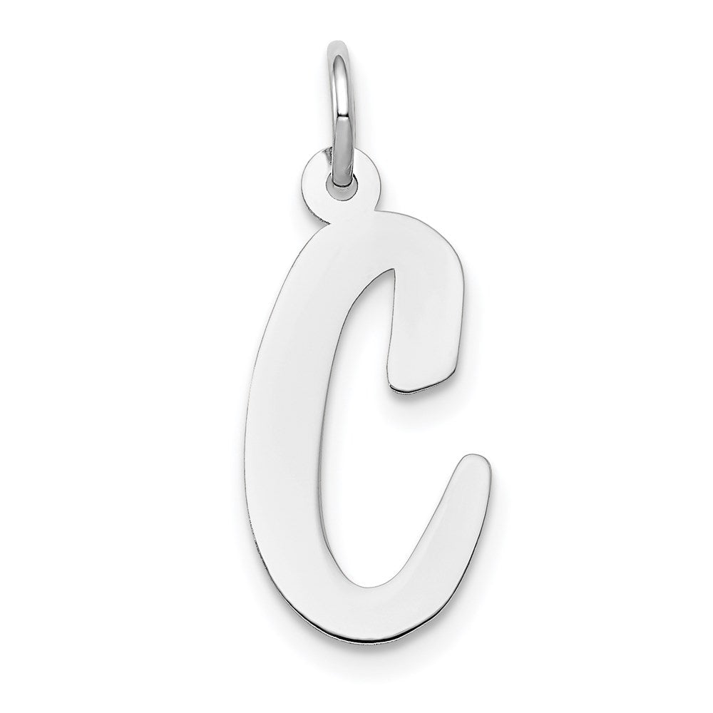 Solid;Polished;14K White gold;Laser-cut