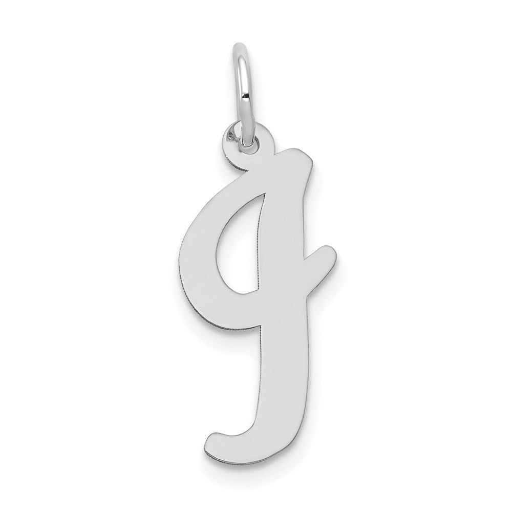 Solid;Polished;14K White gold;Laser-cut