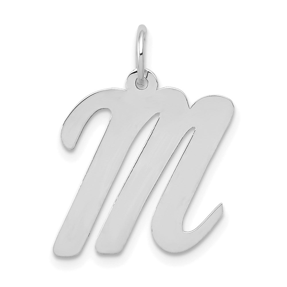 Solid;Polished;14K White gold;Laser-cut