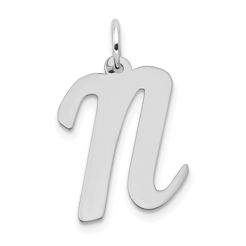 Solid;Polished;14K White gold;Laser-cut