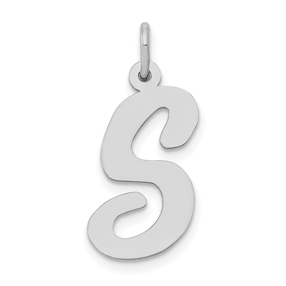 Solid;Polished;14K White gold;Laser-cut