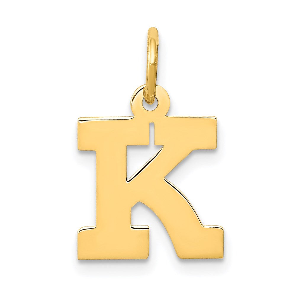Solid;Polished;14k Yellow gold;Laser-cut