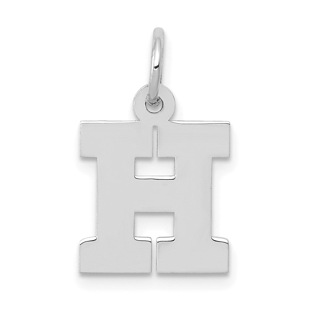 Solid;Polished;14K White gold;Laser-cut
