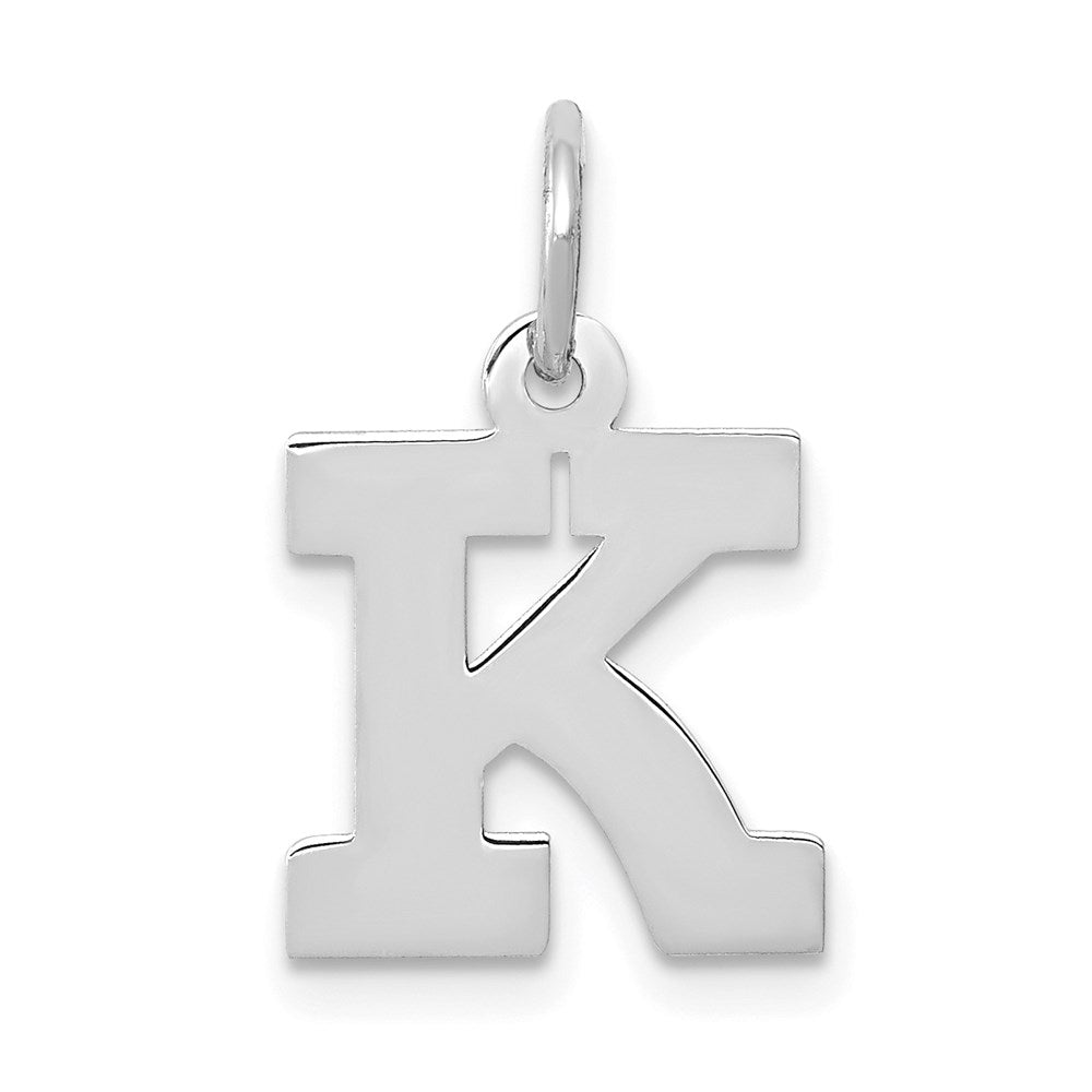 Solid;Polished;14K White gold;Laser-cut