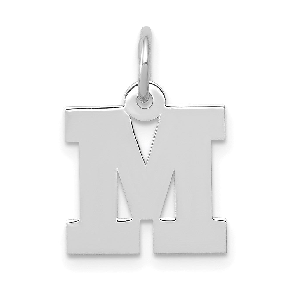 Solid;Polished;14K White gold;Laser-cut