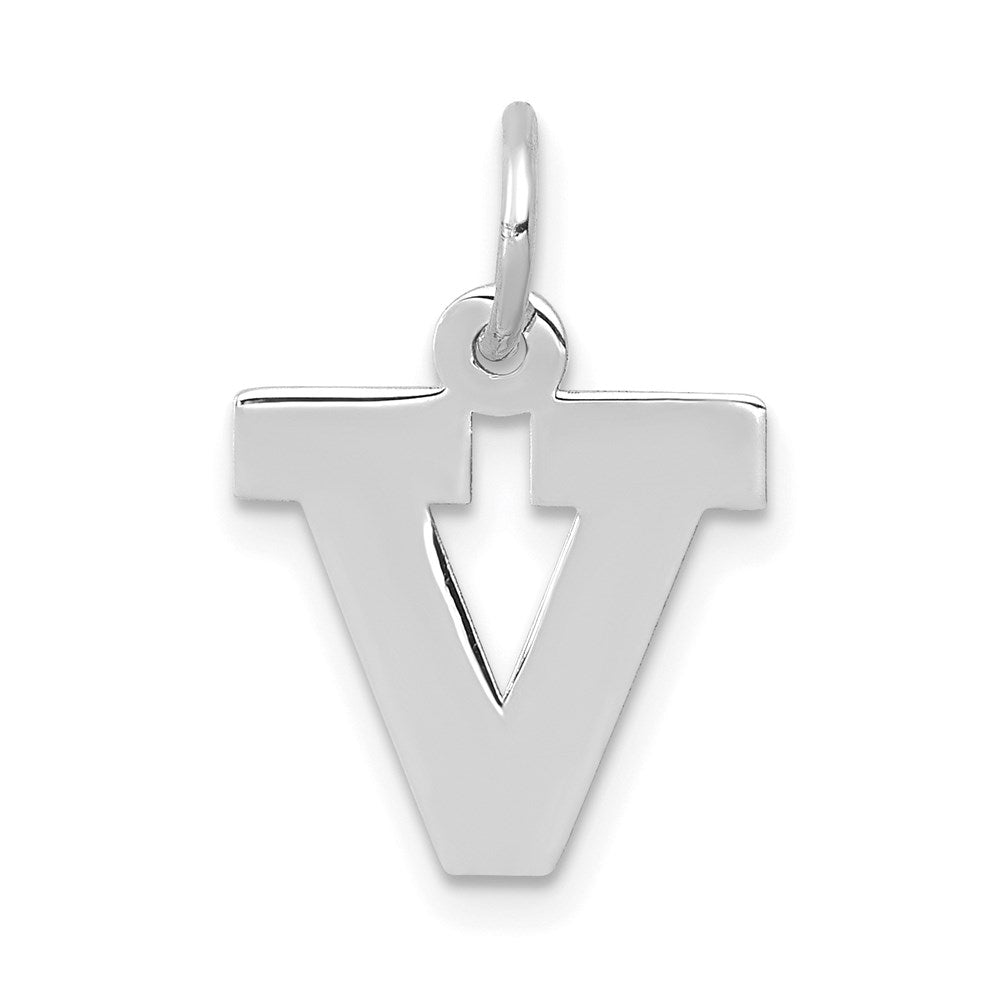 Solid;Polished;14K White gold;Laser-cut