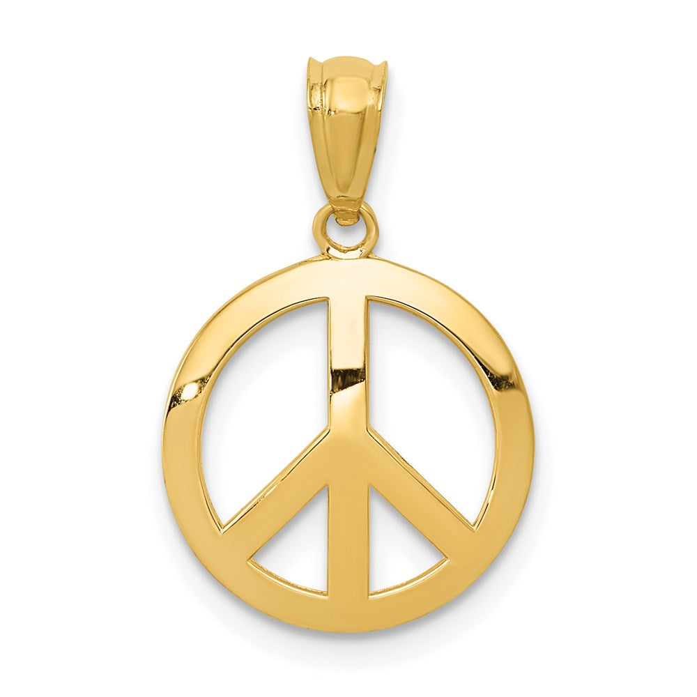 Polished;14k Yellow gold;Open back