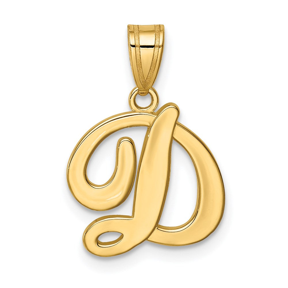 Solid;Polished;14k Yellow gold;Flat back;Polished back