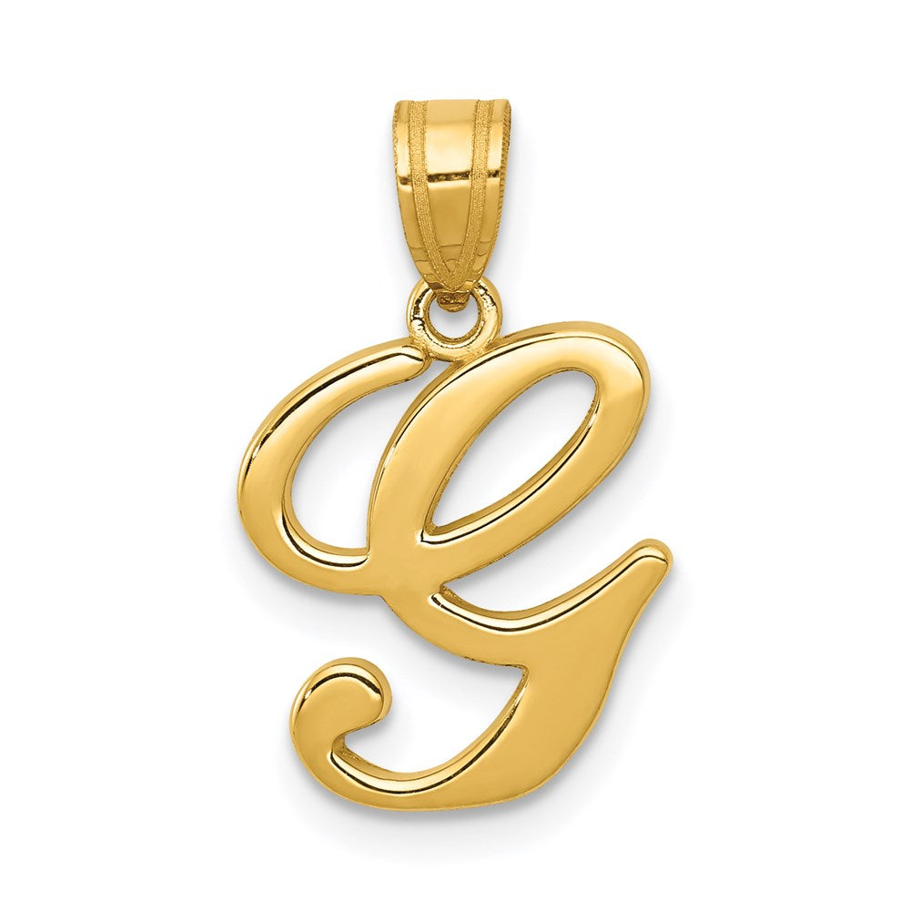 Solid;Polished;14k Yellow gold;Flat back;Polished back